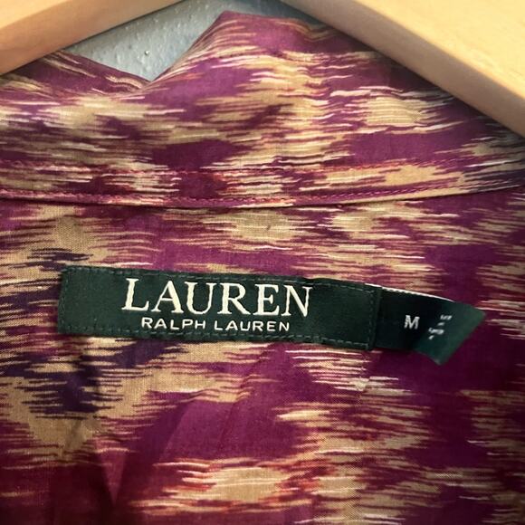 Lauren Ralph Lauren Button Down Blouse - Picture 2 of 3